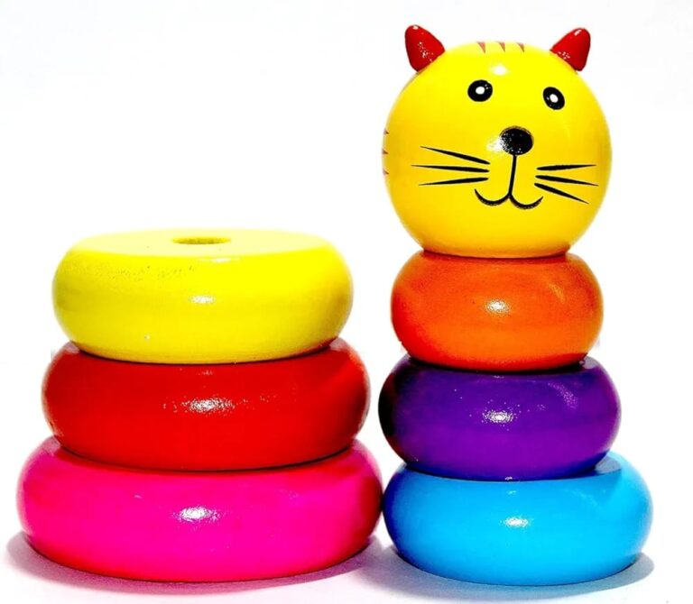 KIDS STACKING TOY WOODEN