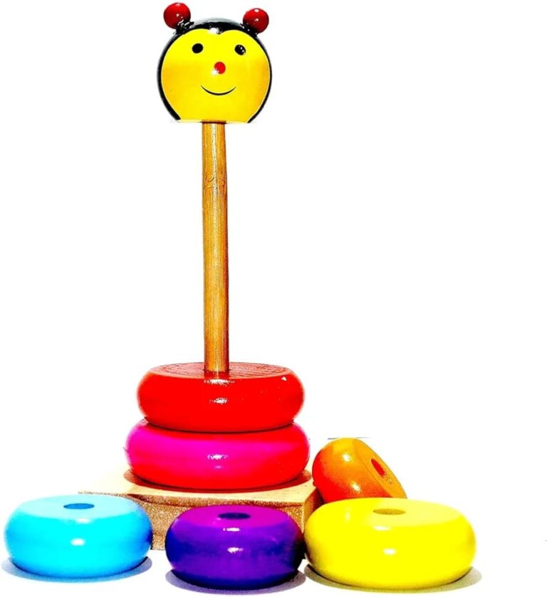 KIDS STACKING TOY WOODEN