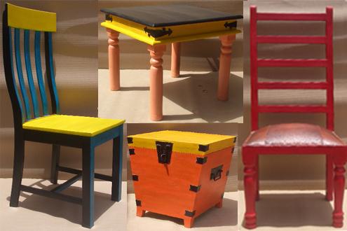 रेनबो कलेक्शन ( 3 ) फर्नीचर