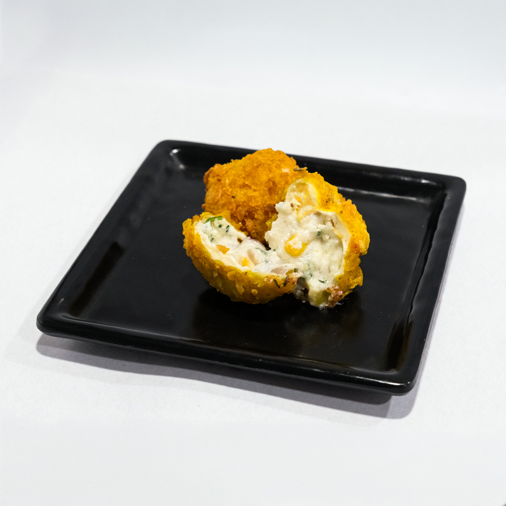 Cheese And Corn Kurkure Momo