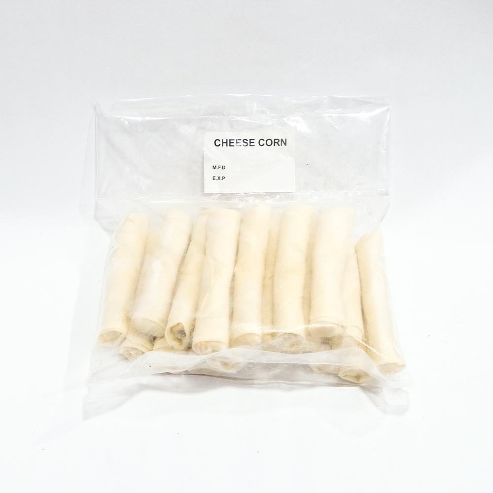 Cheese And Corn Spring Roll - Processing Type: Fried