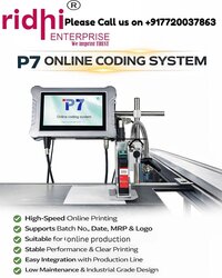 Ridhi P7 Batch Coding Machine
