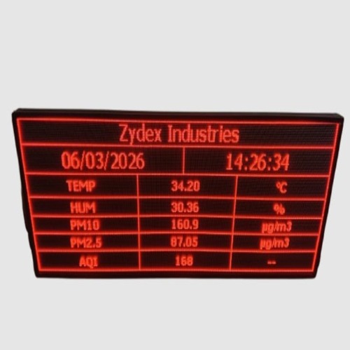 Led Scrolling Display - Color: Red