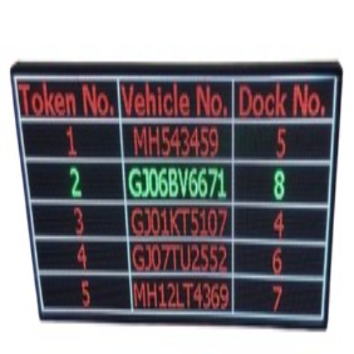 Led Scrolling Display - Color: Red