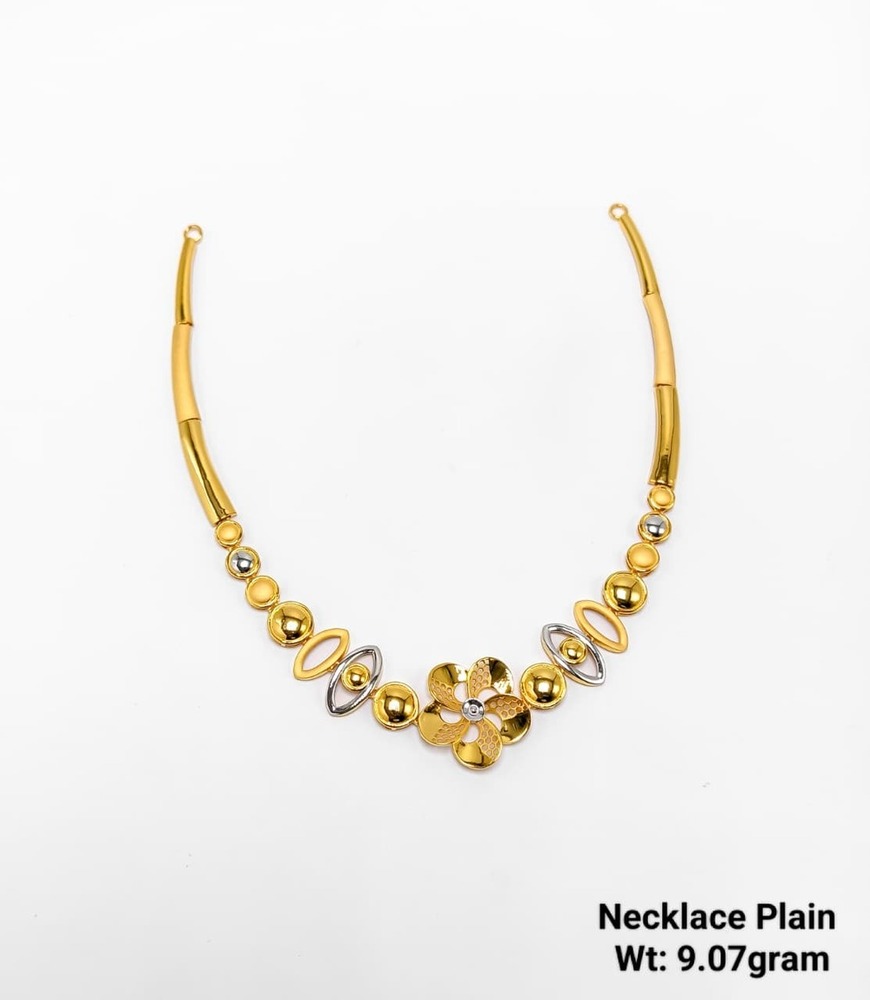 92% Gold Paper Casting Pro Max Necklace  Plain