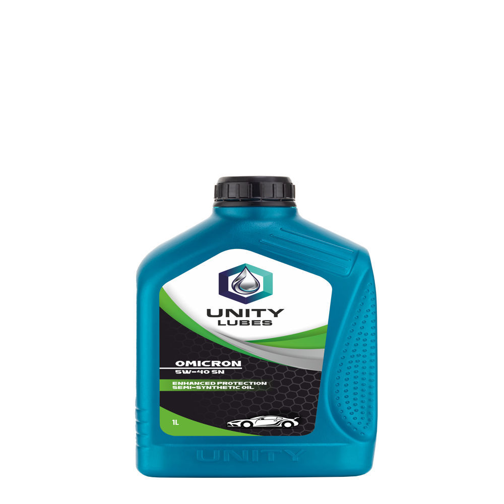 Unity Omicron 5W-40 Sn Semi 1Ltr - Application: Automobile Engines