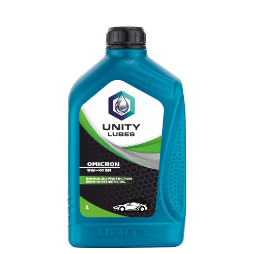 Unity Omicron 5W-40 Sn Semi 1Ltr - Application: Automobile Engines