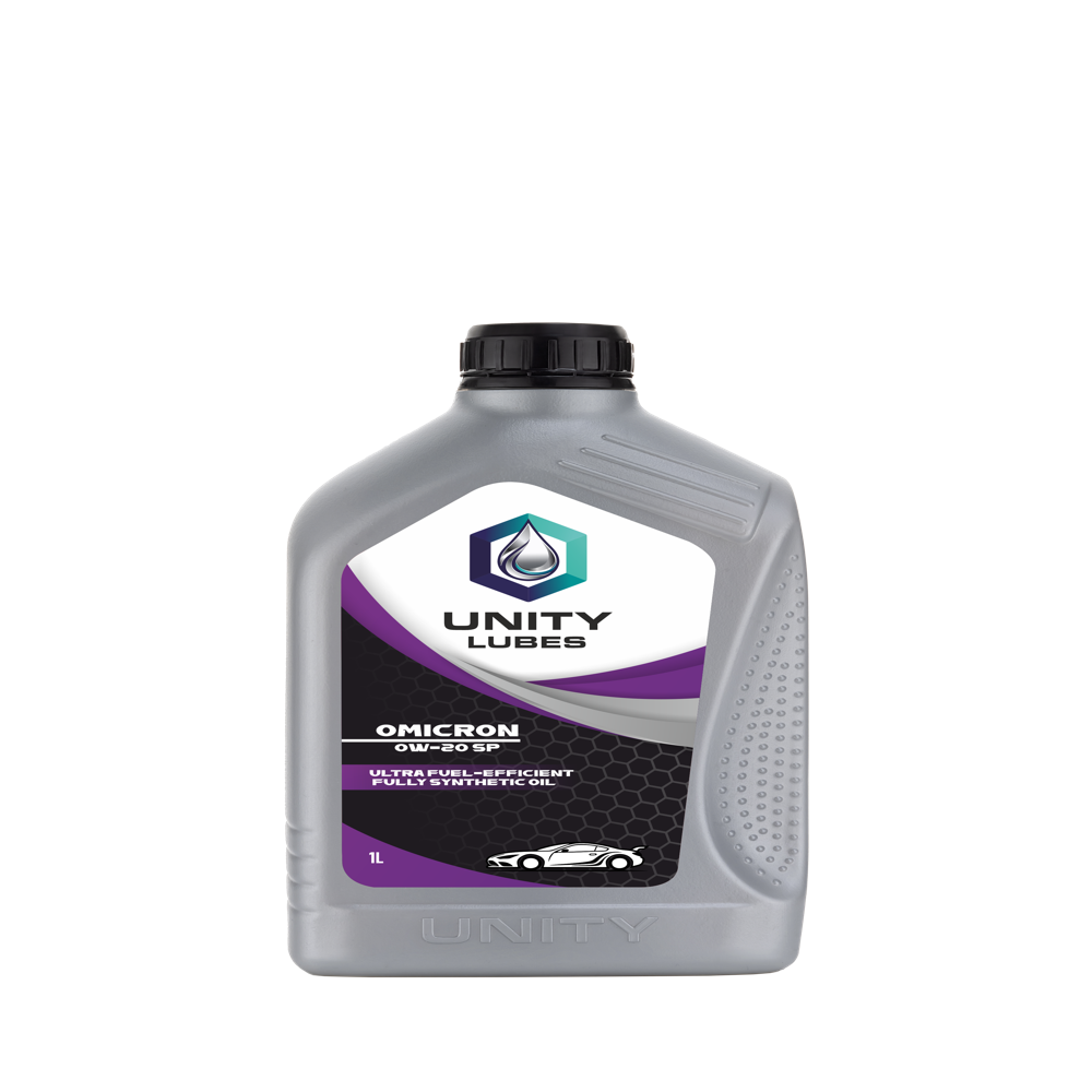 Unity Omicron 0W-20 Sn Fully 1Ltr - Application: Modern Petrol Engines