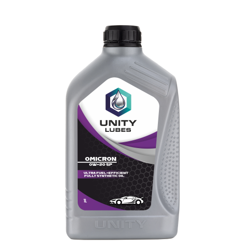 Unity Omicron 0W-20 Sn Fully 1Ltr - Application: Modern Petrol Engines