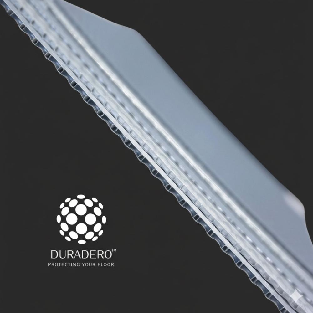 Tile Floor Protection Sheet 4.5 mm 500 gsm grey( 6X4) Feet