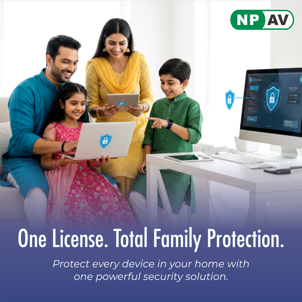 Net Protector Total Family Security Pack | 3 User 1 year 