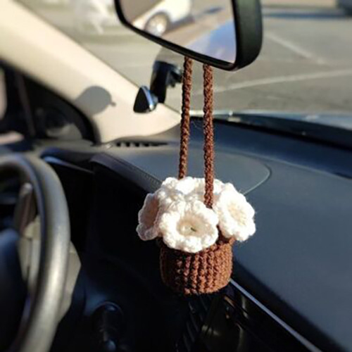 Cotton Yarn Car Hanging