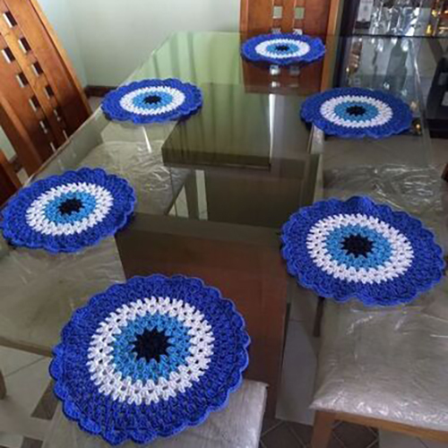 Beaded Table Mat