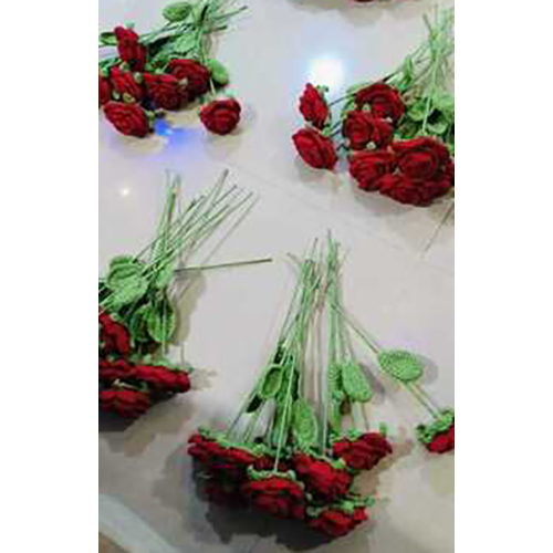 Artificial Red Rose Flower