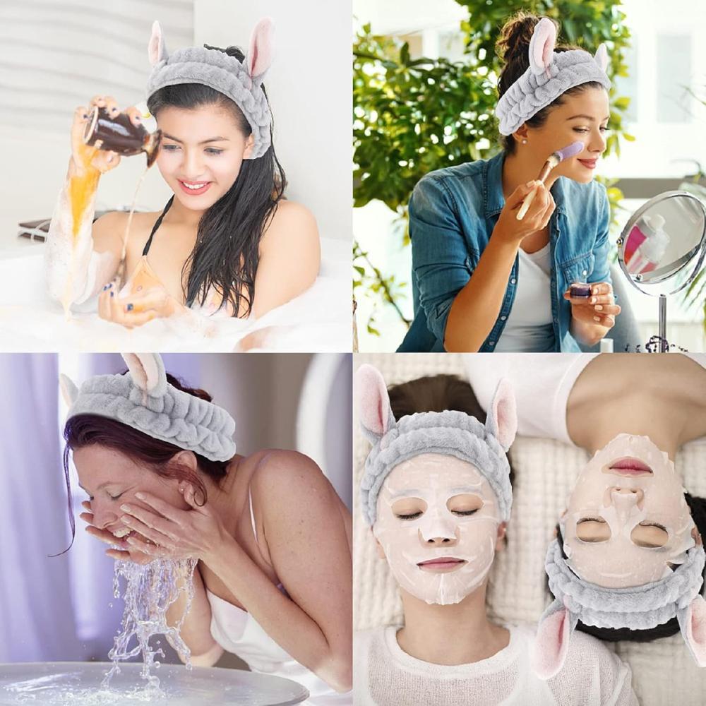 Plush Bunny Ear Headband.