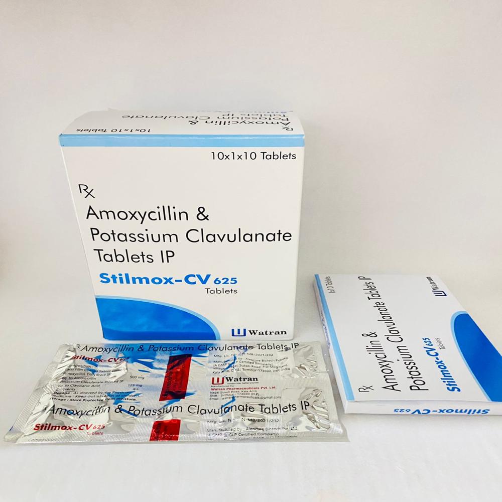 Amoxycillin 500mg + Clavulanic Acid 125mg - Brand Name: Stilmox-cv 625