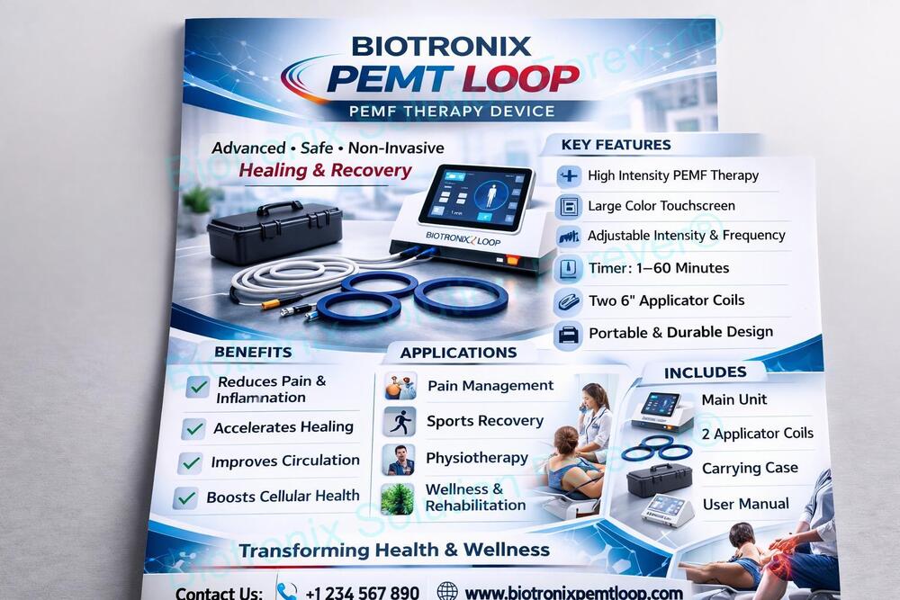 Professional PEMT Loop Therapy Machine for Physiotherapy Treatment