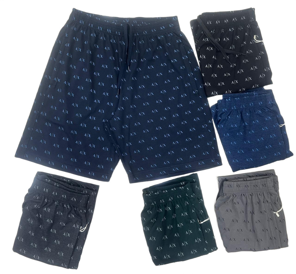 Men Printed Mid-Rise Shorts