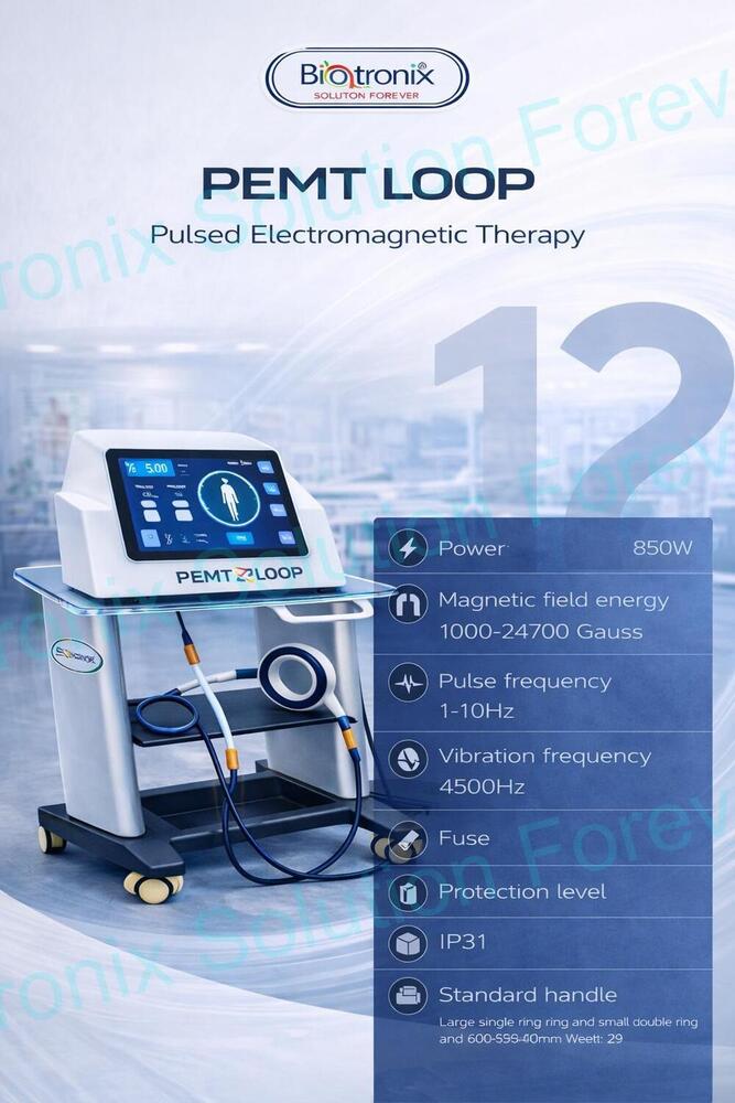 Electromagnetic Loop Therapy Device Premium Physiotherapy Equipment