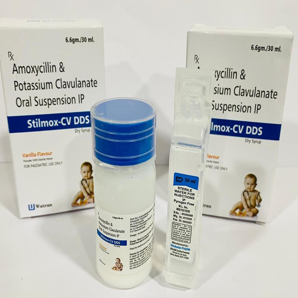 Amoxycillin 400mg + Clavulanic Acid 57mg - Brand Name: Stilmox-cv Dds