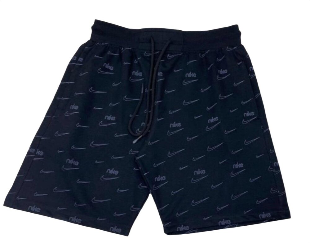 Blue Printed Men Shorts