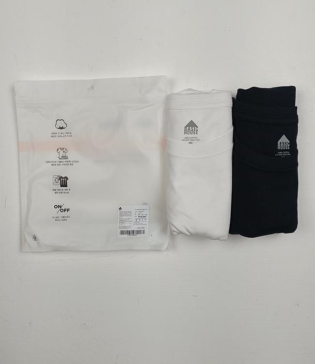 W13474 Ladies 2 Pc Pack Crew Neck T Shirts