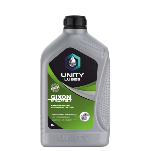 Unity Gixon Gear Oil Ep 80W-90 Gl-5 1Ltr - Application: Manual Transmissions