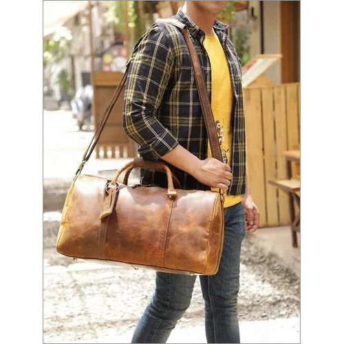 Leather Duffle Bag
