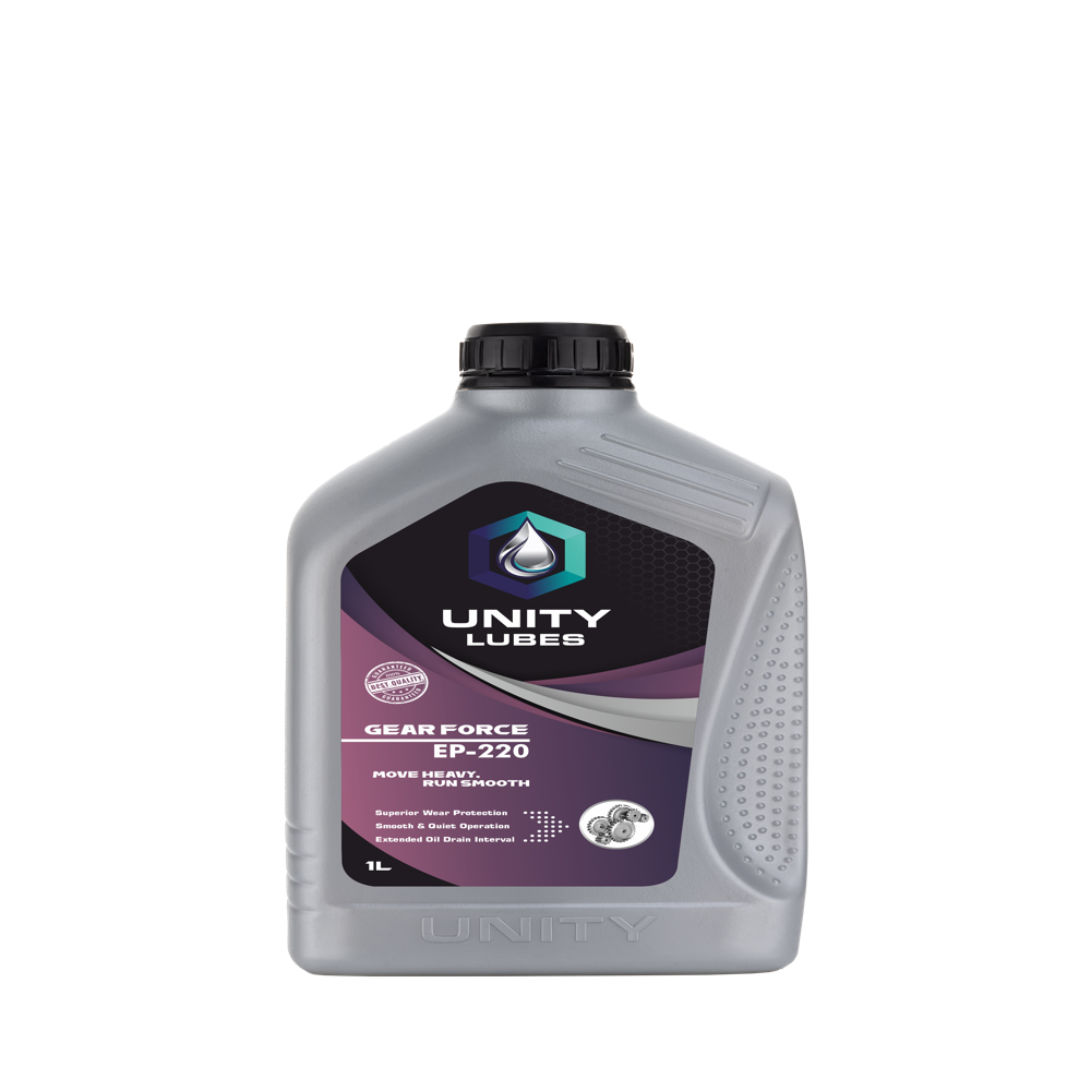 Unity Gear Force Gear Oil Ep 220 1Ltr - Application: Industrial Gearboxes