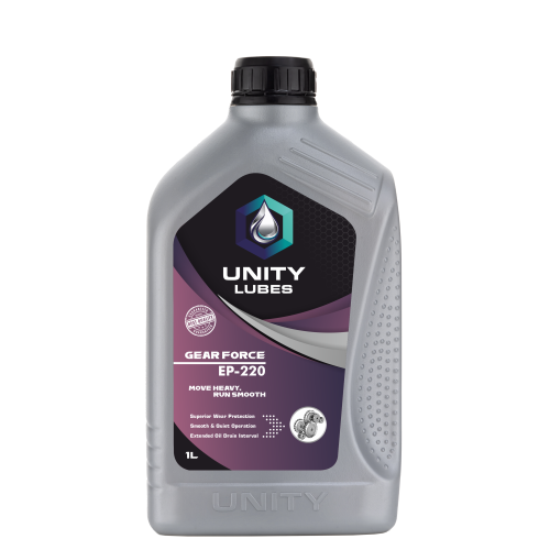 Unity Gear Force Gear Oil Ep 220 1Ltr - Application: Industrial Gearboxes