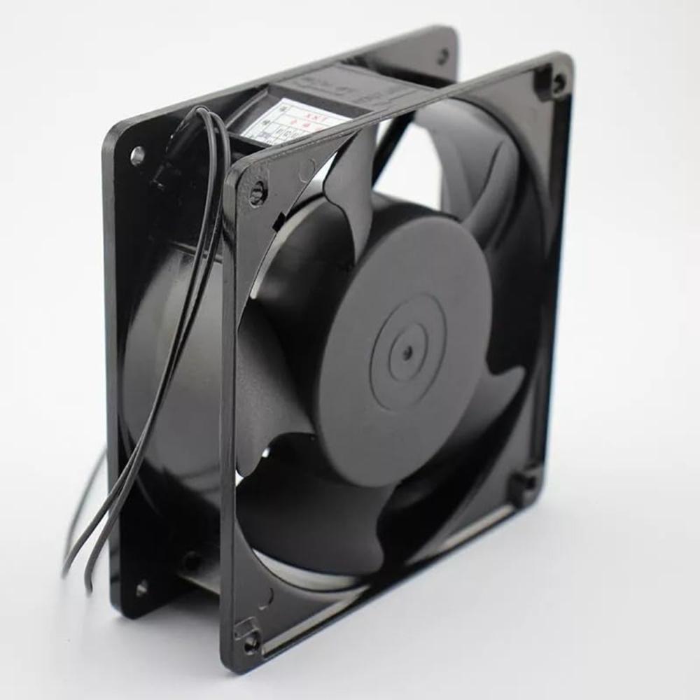 SZR SZR12038B2H 220/240V AC 0.12/0.14AA 18/22W DC Brushless 2800 RPM 12038mm 2Wire (Metal) Cooling Fan