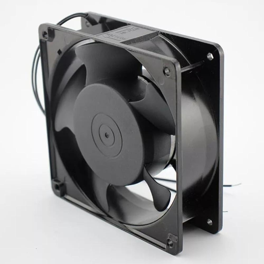 SZR SZR12038B2H 220/240V AC 0.12/0.14AA 18/22W DC Brushless 2800 RPM 12038mm 2Wire (Metal) Cooling Fan