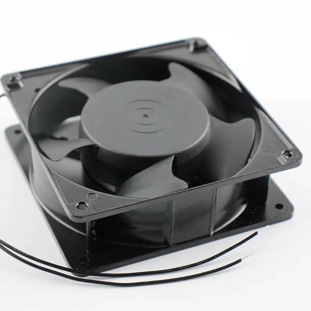 SZR SZR12038B2H 220/240V AC 0.12/0.14AA 18/22W DC Brushless 2800 RPM 12038mm 2Wire (Metal) Cooling Fan