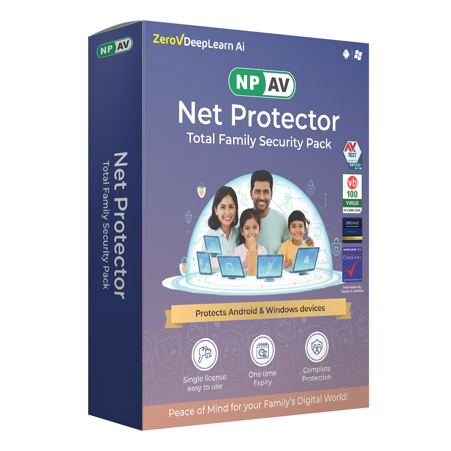 Net Protector Total Family Security Pack | 10 User 1 year