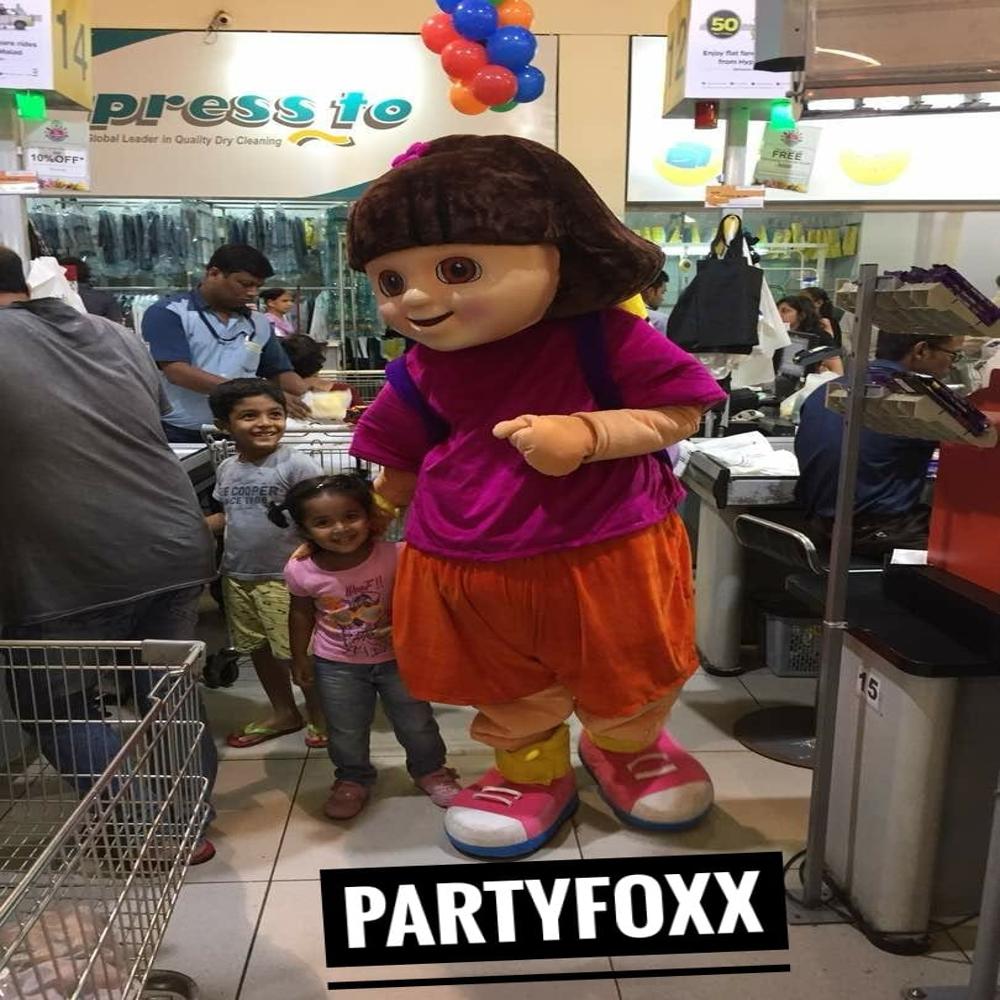 Dora the Explorer Mascot for Birthday Parties & Events