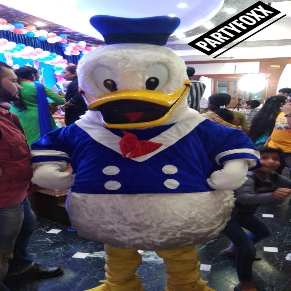 Donald Duck Mascot for Birthday Parties & Events