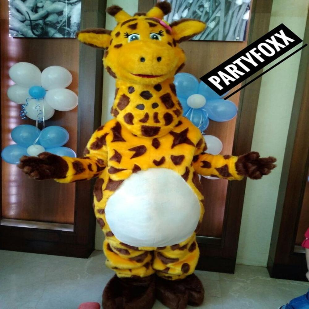 Giraffe Mascot for Birthday Parties & Events