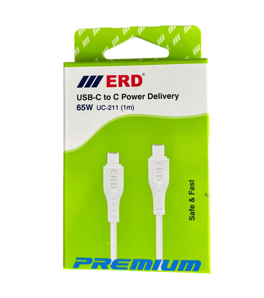 65w Erd C से C यूएसबी केबल