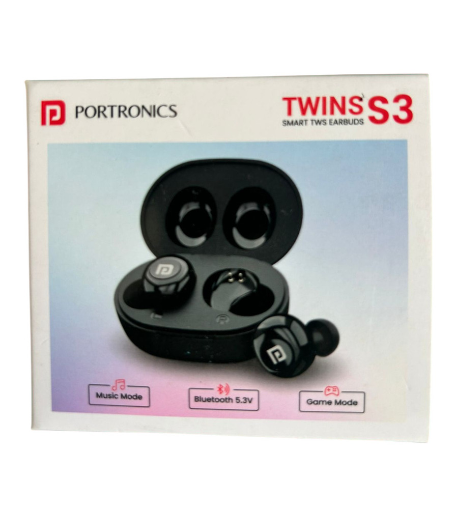 S3 Portronics Twins Earbuds