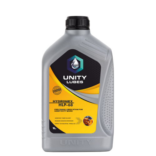 Unity Hydronex Hydraulic Oil Hlp -68 1Ltr - Ash %: <0.02