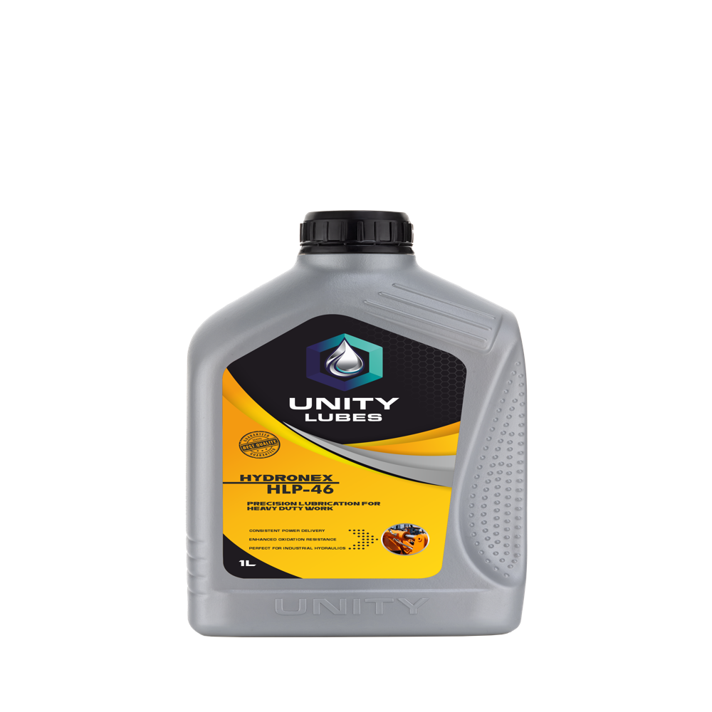Unity Hydronex Hydraulic Oil Hlp -46  1Ltr - Ash %: 0.02%