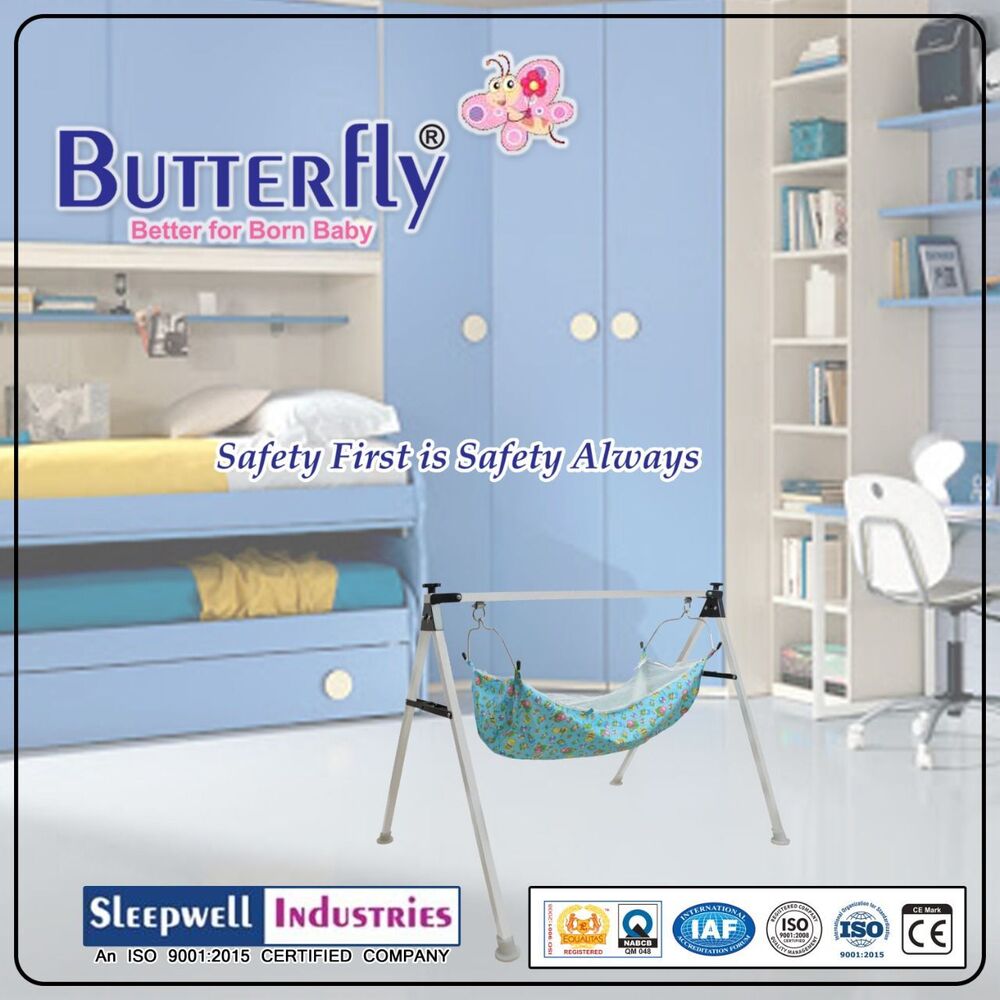 4ft 4FRP Round Folding SS Baby Cradles