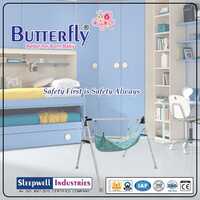 4ft 4FRP Round Folding SS Baby Cradles