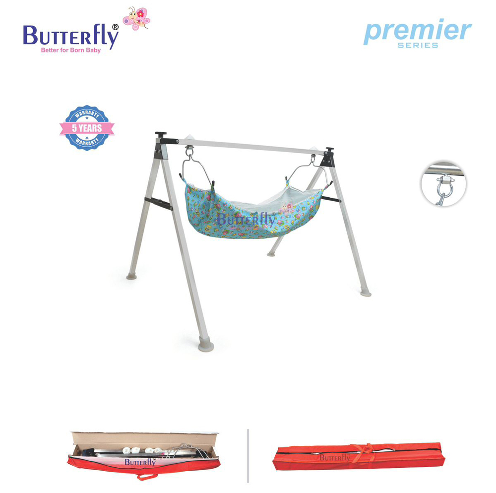4ft 4FSP Premier Series Square Folding Baby Cradles