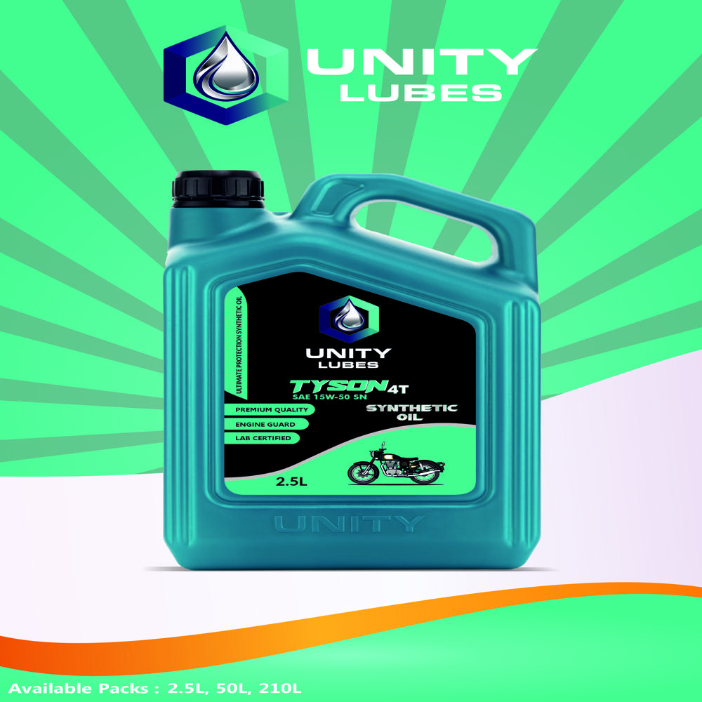 UNITY TYSON 4T 15W-50 API SN 2.5 LTR