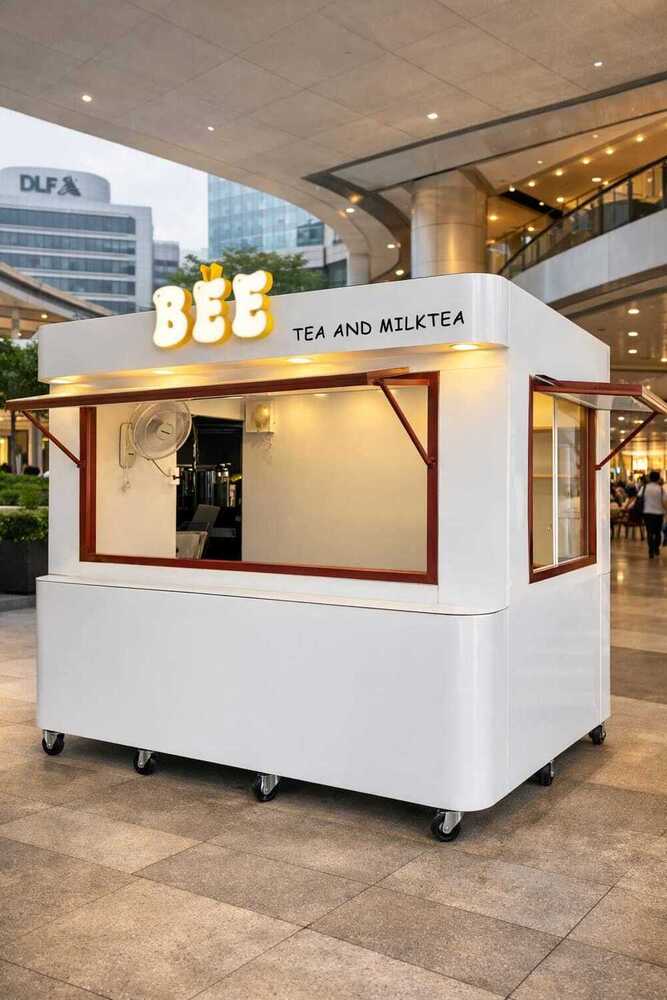 Tea And Coffee Beverages Food Kiosk