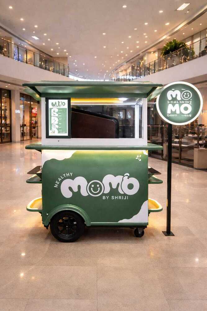 Momos And Dimsum Push Cart