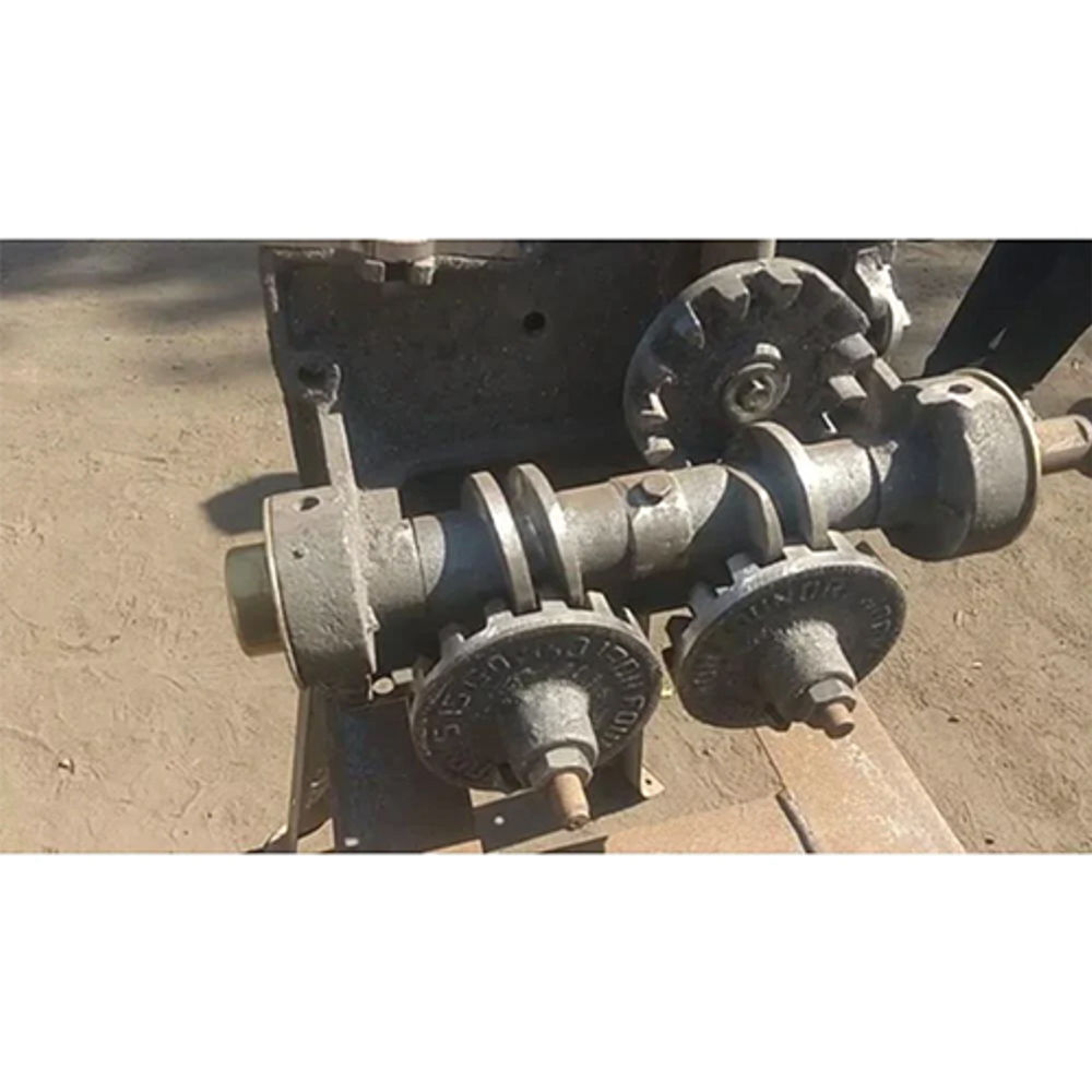 Chaff Cutter Toka Head - Color: Grey Paint Coated