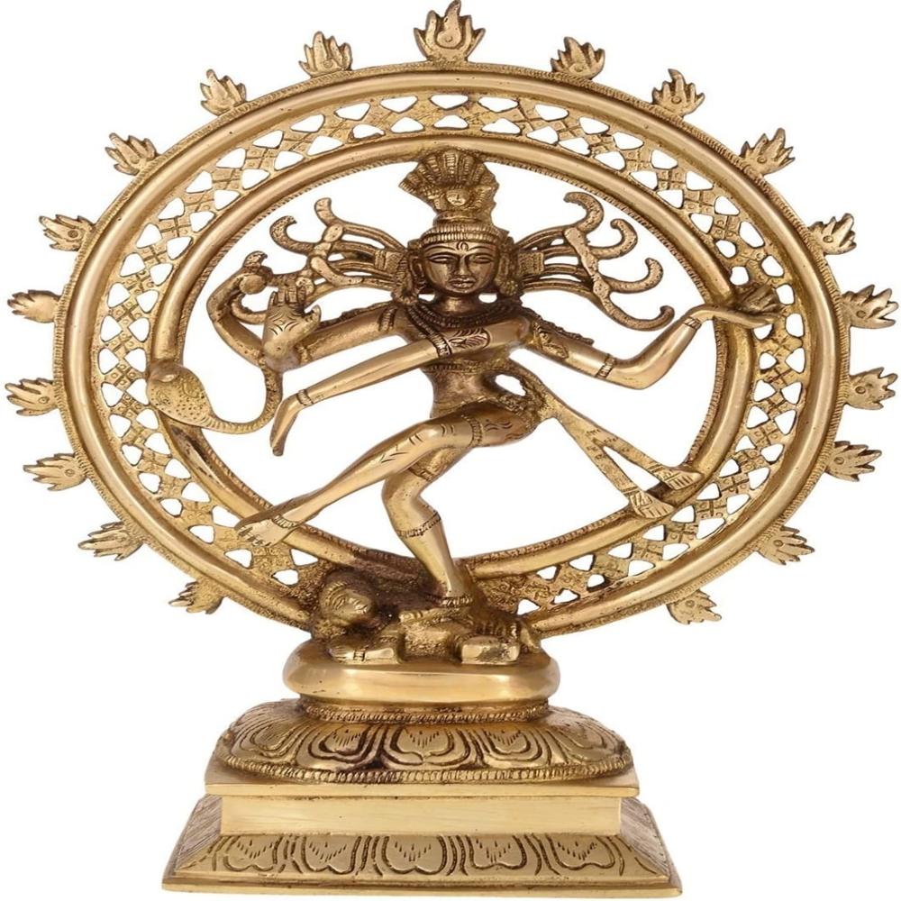 Brass Natraj - Color: Golden