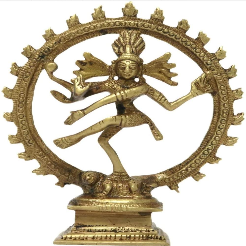 Brass Natraj - Color: Golden